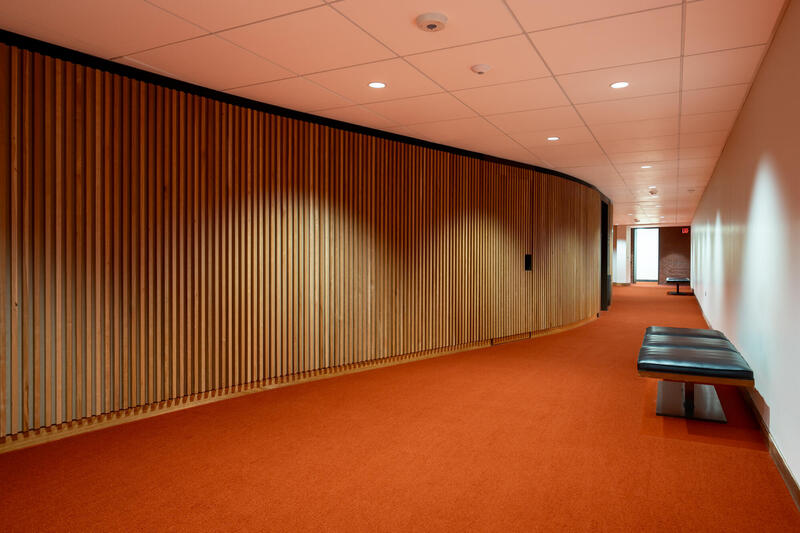 Accessible walkway from elevator