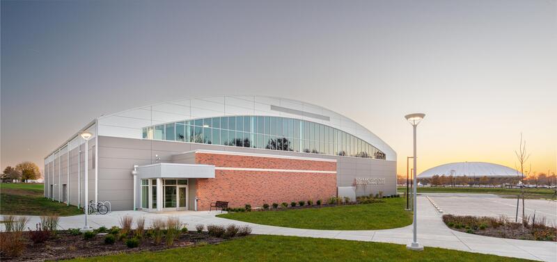 Exterior Image of Baseball Training Facility