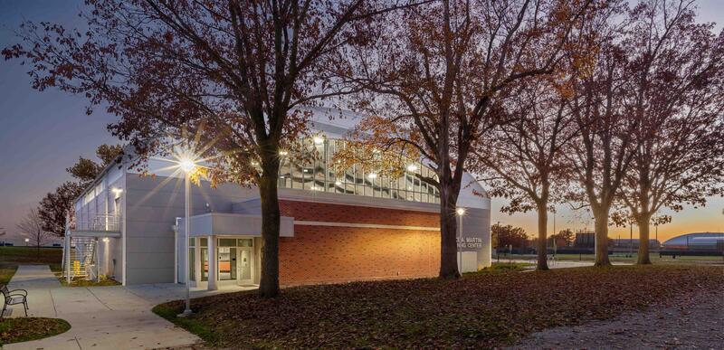 Exterior image of Softball Training Facility