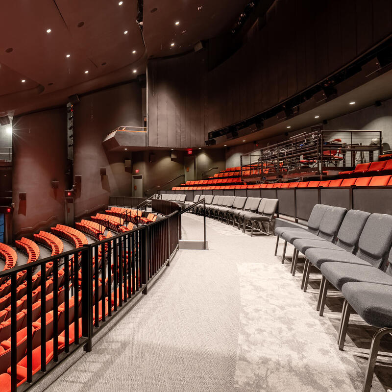 Accessible seating in theatre